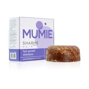 Натуральный твердый шампунь Sharme Hair Mumie для активизации роста волос, 50 г 3